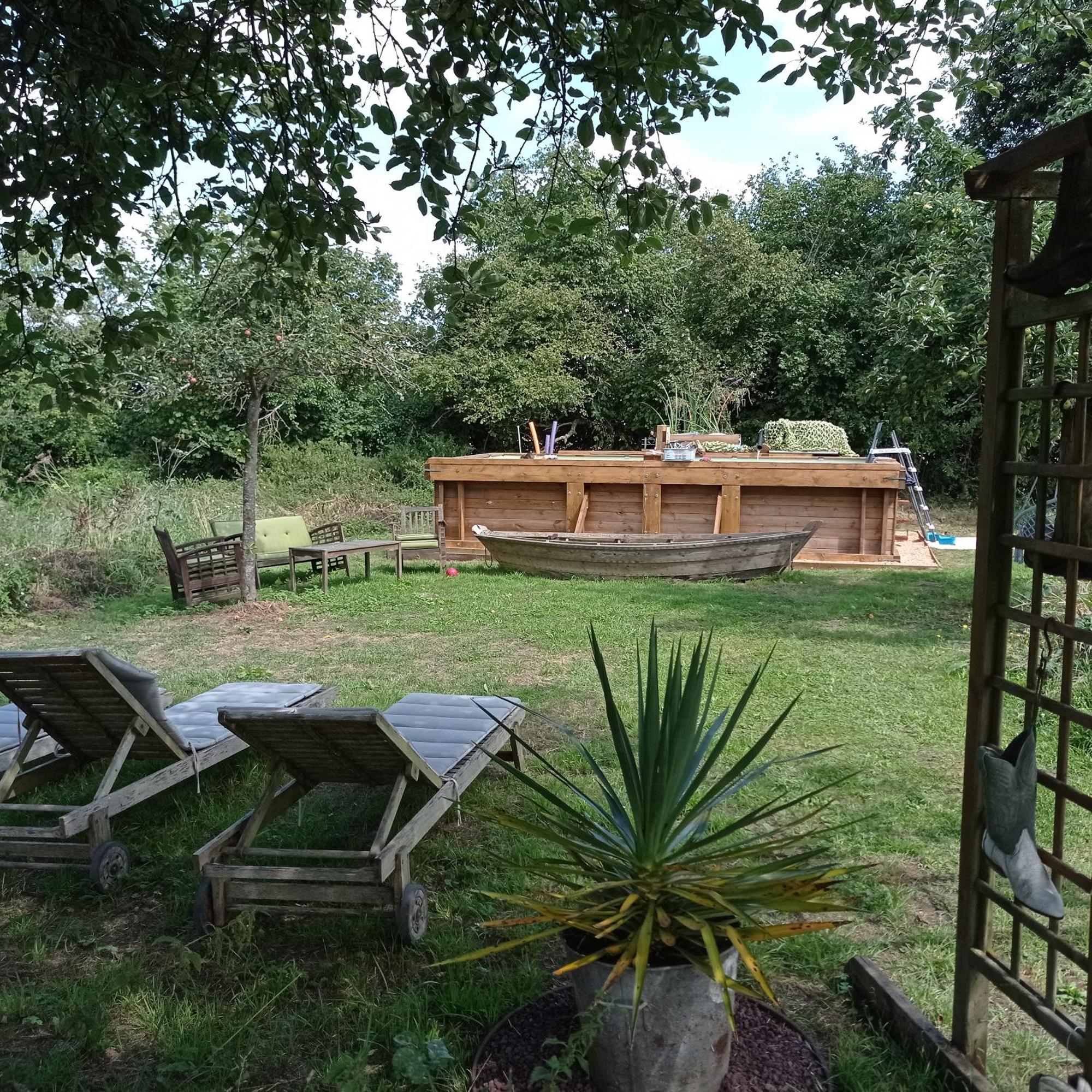 La Valise A Cheval Bed & Breakfast Mezieres-sur-Ponthouin ภายนอก รูปภาพ